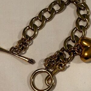 Juicy Couture  Goldtone  Charm Bracelet